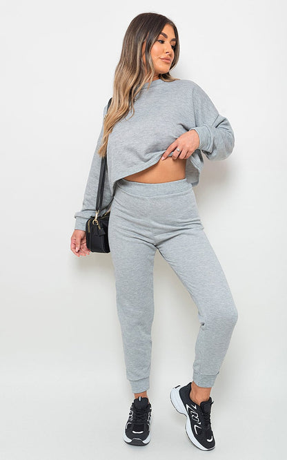 Sweatshirt and Jogger Loungewear Co-ord Set