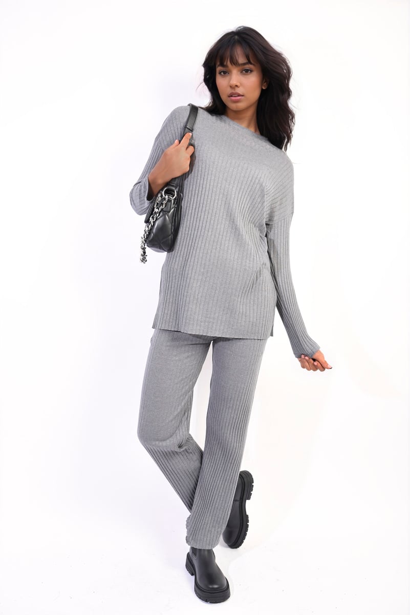 Knitted Top and Trouser Co-ord Set