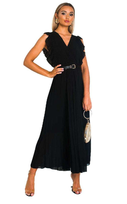 Pleated Maxi Dress