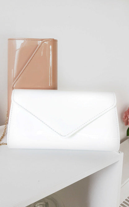 Patent Envelope Clutch Bag