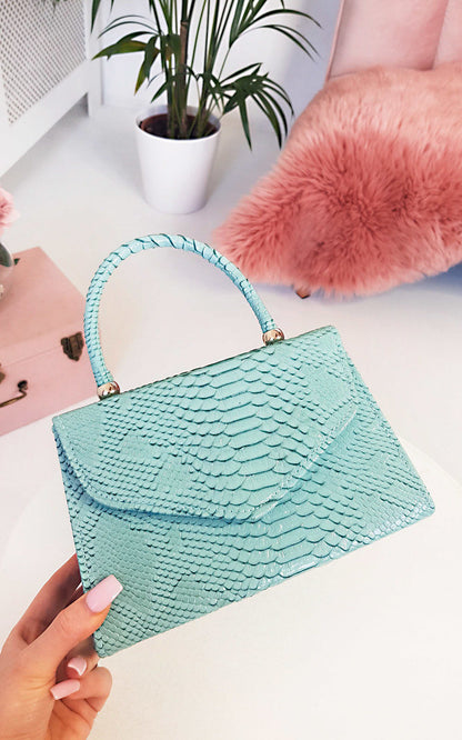 Croc Print Handbag